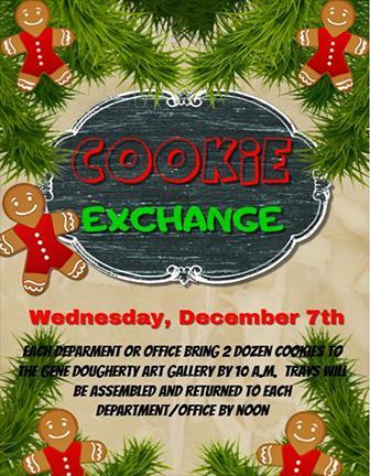NOC Tonkawa Cookie exchange set for Dec. 7 Happy Holidays Happy Holidays NOC Regents Elect Officers At their Nov.
