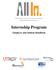 Internship Program. Employer and Student Handbook