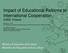 Impact of Educational Reforms to International Cooperation CASE: Finland