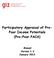 Participatory Appraisal of Pro- Poor Income Potentials (Pro-Poor PACA)