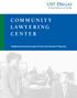 Neighborhood-based Legal Services and Outreach Programs