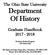 The Ohio State University Department Of History. Graduate Handbook