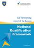 The EQF Referencing report of the Kosovo NQF for General Education, VET and Higher Education