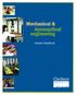 Mechanical & Aeronautical engineering. Student Handbook