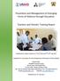 Prevention and Management of Emerging Forms of Violence through Education: Teachers and Parents Training Report