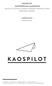 KAOSPILOT - ENTERPRISING LEADERSHIP