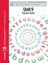 Unit 9. Teacher Guide. k l m n o p q r s t u v w x y z. Kindergarten Core Knowledge Language Arts New York Edition Skills Strand