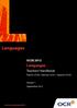 Languages. Languages. Teachers Handbook GCSE French (J730) / German (J731) / Spanish (J732) Version 1 September 2012