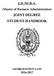 J.D./M.B.A. (Master of Business Administration) JOINT DEGREE STUDENT HANDBOOK