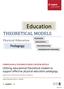Utilizing educational theoretical models to support effective physical education pedagogy