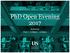 PhD Open Evening Sciences Part 1: 5.00pm 5.45pm