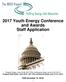 2017 Youth Energy Conference and Awards Staff Application