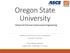Oregon State University School of Civil and Construction Engineering