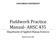 Fieldwork Practice Manual- AHSC 435