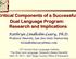 ritical Components of a Successful Dual Language Program: Research and Implications