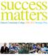 success matters Oakton Community College Strategic Plan