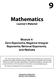 Mathematics Learner s Material