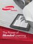 hmhco.com The Power of Blended Learning Maximizing Instructional Time, Accelerating Student Achievement