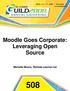 Moodle Goes Corporate: Leveraging Open Source
