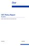 VET Policy Report Austria. Sabine Tritscher-Archan and Thomas Mayr (eds.)