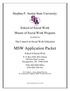 MSW Application Packet