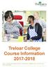 Treloar College Course Information