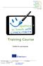 Training Course Toolkit for participants