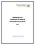 Handbook For University of Ballarat International Students