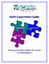 Math Expectation Guide