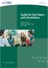 Guide for Test Takers with Disabilities